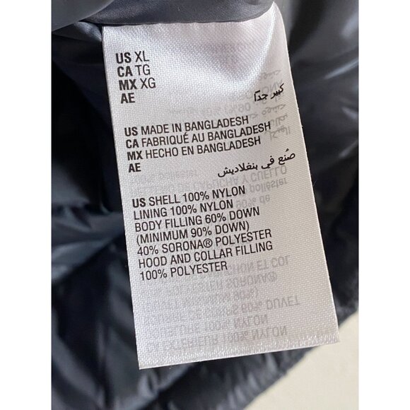 Charter Club Gray Puffer Vest XL Lightweight Nylon Down Insulated Sleeveless Wom - Picture 4 of 14